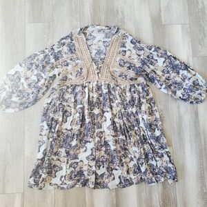 🌸𝅺oddy Floral Babydoll Dress
